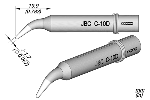 C-10D soldering tip