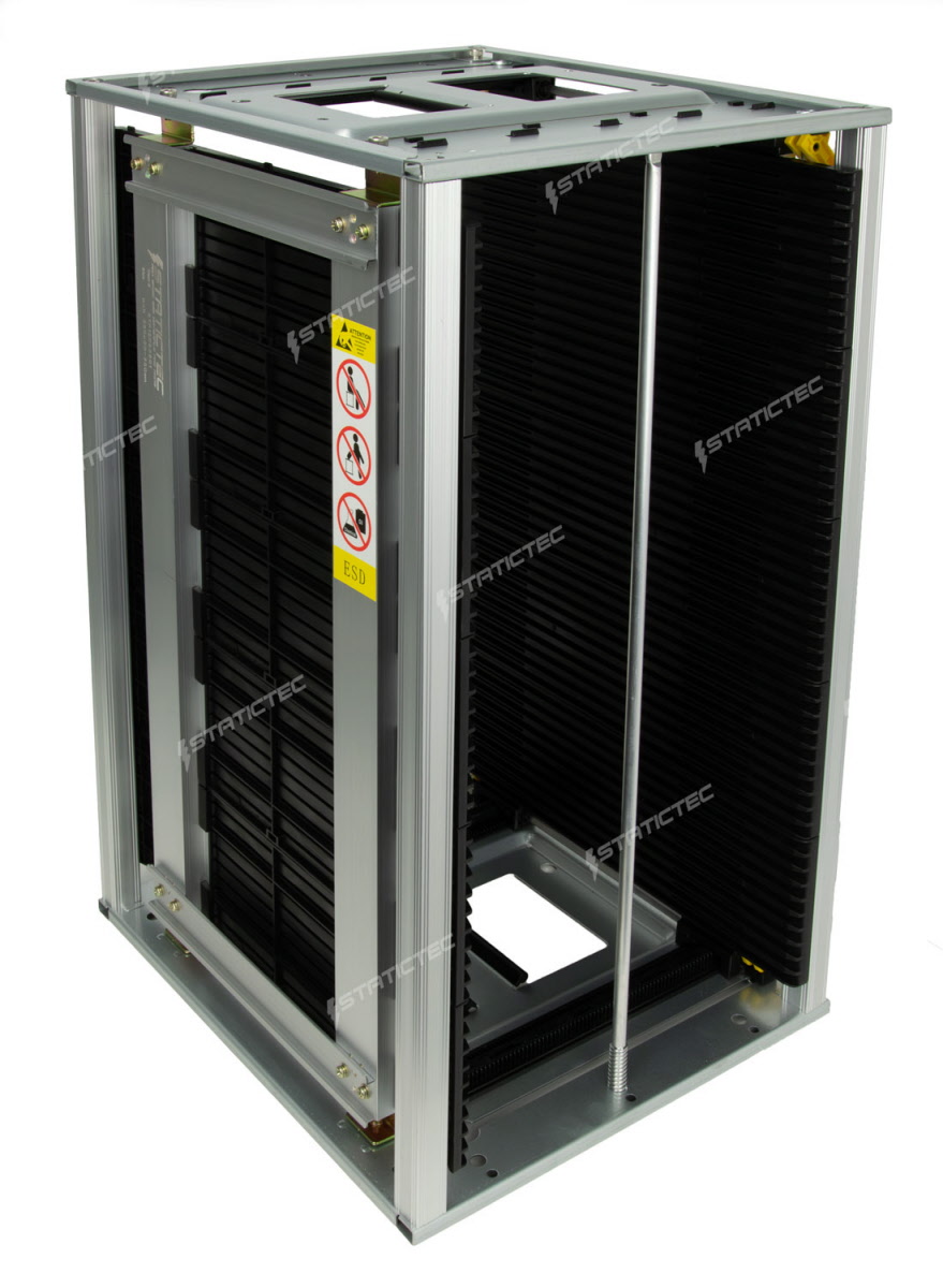 Adjustable conductive pcb rack, 355x320x563h mm